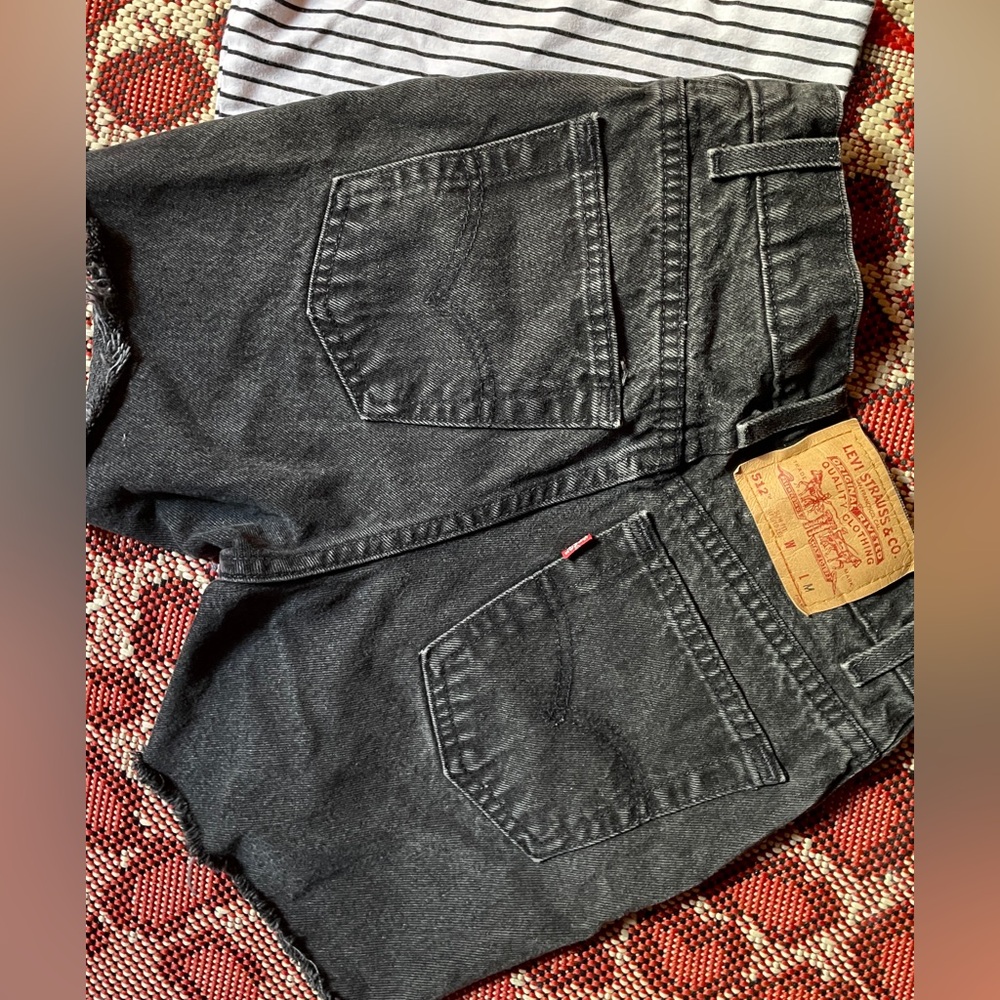 Levi's High Waist Denim Cut-Offs